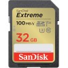 SanDisk Extreme SD UHS I 32GB Card for 4K Video for DSLR and Mirrorless Cameras 100MB/s Read & 60MB/s Write SDSDXVT-032G-GNCIN