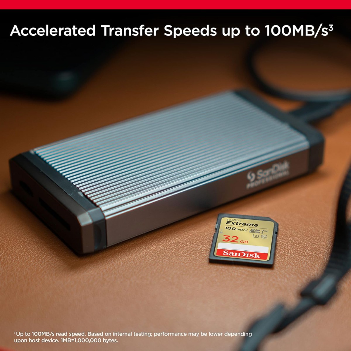 SanDisk Extreme SD UHS I 32GB Card for 4K Video for DSLR and Mirrorless Cameras 100MB/s Read & 60MB/s Write SDSDXVT-032G-GNCIN