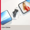 SanDisk 256 GB USB 3.0 iXpand Flash Drive Luxe for iPhone, iPad Pro, MAC Devices, Type-C Android Phone & Other Devices (SDIX70N-256G-GN6NE) SanDisk 256 GB USB 3.0 iXpand Flash Drive Luxe for iPhone, iPad Pro, MAC Devices, Type-C Android Phone & Other Devices (SDIX70N-256G-GN6NE)