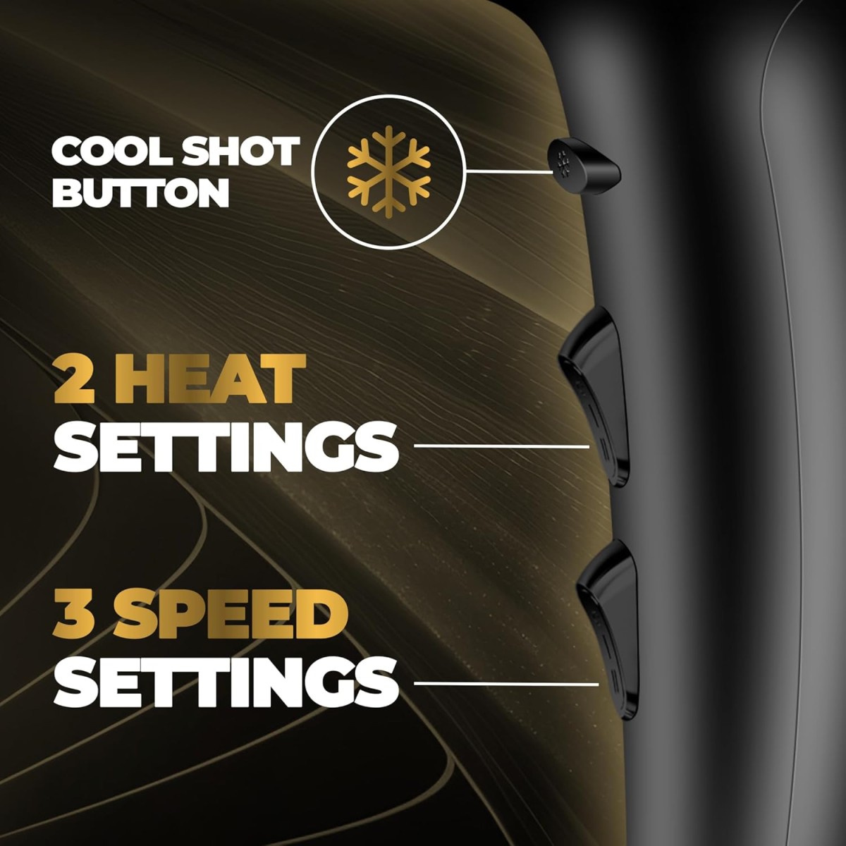 Beardo Studio Professional Tornado Hair Dryer with 2000 Watts Power | AC Motor, Concentrator, Diffuser, 2 Speeds, 3 Temperature Settings & Cool Shot Beardo Studio Professional Tornado Hair Dryer with 2000 Watts Power | AC Motor, Concentrator, Diffuser, 2 Speeds, 3 Temperature Settings & Cool Shot