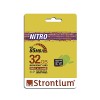 Strontium Nitro 32GB Micro SDHC Memory Card 85MB/s UHS-I U1 Class 10 High Speed (SRN32GTFU1QR) SRN32GTFU1R