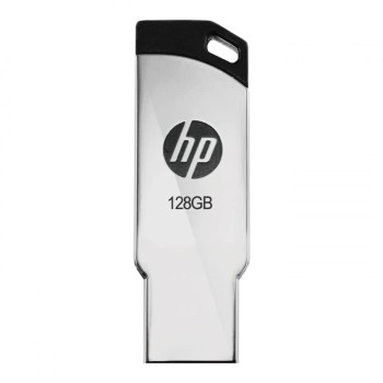 HP v236w 128GB USB 2.0 Flash Drive/Pen Drive, Metal Silver MM-USB128GB-36P HP v236w 128GB USB 2.0 Flash Drive/Pen Drive, Metal Silver MM-USB128GB-36P
