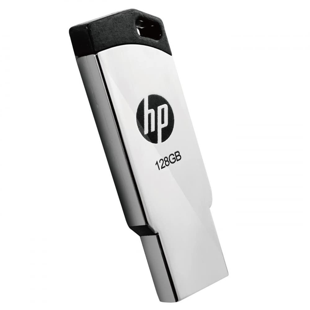HP v236w 128GB USB 2.0 Flash Drive/Pen Drive, Metal Silver MM-USB128GB-36P HP v236w 128GB USB 2.0 Flash Drive/Pen Drive, Metal Silver MM-USB128GB-36P