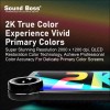 Sound Boss QLED 2K Diamond Series Androidify 4th Generation 10.1 Inch (2GB/32GB) Android Car Stereo (Double Din)