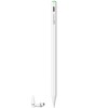 AmazonBasics Amazon Basics Stylus Pen for iPad with Magnetic Wireless Charging, Palm Rejection, Apple Pencil Compatible (White)