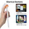 AmazonBasics Amazon Basics Stylus Pen for iPad with Magnetic Wireless Charging, Palm Rejection, Apple Pencil Compatible (White)