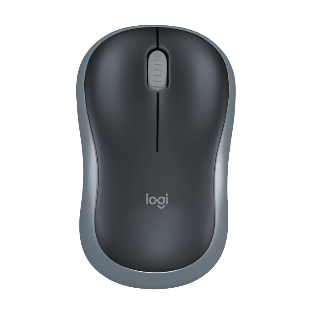 Logitech M186 Wireless Mouse, 2.4GHz with USB Mini Receiver, 12-Month Battery Life, 1000 DPI Optical Tracking, Ambidextrous, Compatible with PC, Mac Logitech M186 Wireless Mouse, 2.4GHz with USB Mini Receiver, 12-Month Battery Life, 1000 DPI Optical Tracking, Ambidextrous, Compatible with PC, Mac