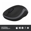 Logitech M186 Wireless Mouse, 2.4GHz with USB Mini Receiver, 12-Month Battery Life, 1000 DPI Optical Tracking, Ambidextrous, Compatible with PC, Mac Logitech M186 Wireless Mouse, 2.4GHz with USB Mini Receiver, 12-Month Battery Life, 1000 DPI Optical Tracking, Ambidextrous, Compatible with PC, Mac