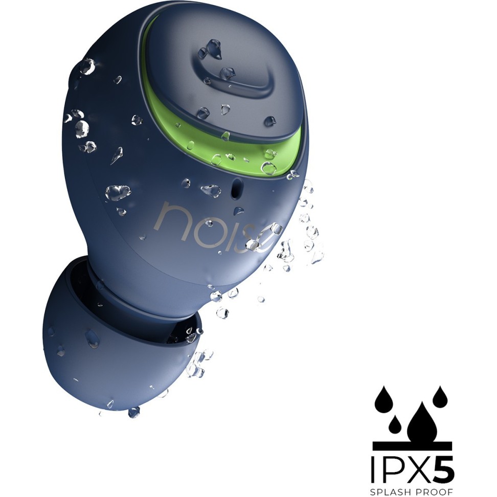 Noise Shots X5 Charge True Wireless Bluetooth (Acid Blue, True Wireless)