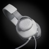 JBL Quantum 100 Wired Over Ear Gaming Headphones with Mic, 40mm Realistic Dynamic Drivers, Detachable Boom Mic, 1kHz Sensitivity, Memory Foam