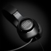 JBL Quantum 100 Wired Over Ear Gaming Headphones with Mic, 40mm Realistic Dynamic Drivers, Detachable Boom Mic, 1kHz Sensitivity, Memory Foam