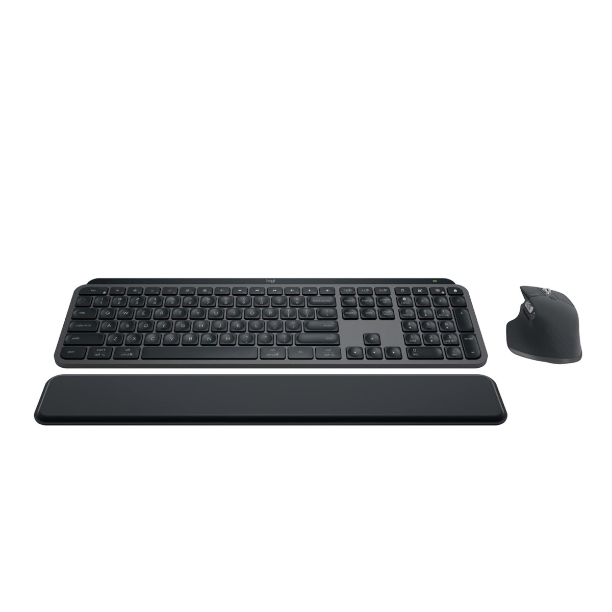 Logitech MX Keys S Combo - Performance Wireless Keyboard and Mouse with Palm Rest, Customisable Illumination, Fast Scrolling, Bluetooth, USB C, for Logitech MX Keys S Combo - Performance Wireless Keyboard and Mouse with Palm Rest, Customisable Illumination, Fast Scrolling, Bluetooth, USB C, for