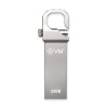 EVM EnStore 32GB Metal USB 2.0 Flash Drive - High Read Speeds up to 15MB/s & Write Speeds up to 8MB/s - Durable Metal Casing - Ideal for Data Transfer