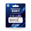 EVM EnStore 32GB Metal USB 2.0 Flash Drive - High Read Speeds up to 15MB/s & Write Speeds up to 8MB/s - Durable Metal Casing - Ideal for Data Transfer