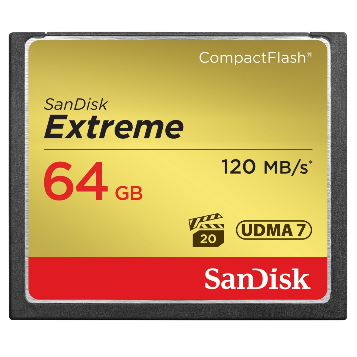 SanDisk Extreme 32GB CompactFlash Memory Card UDMA 7 Speed Up To 120MB/s SDCFXSB-032G-G46