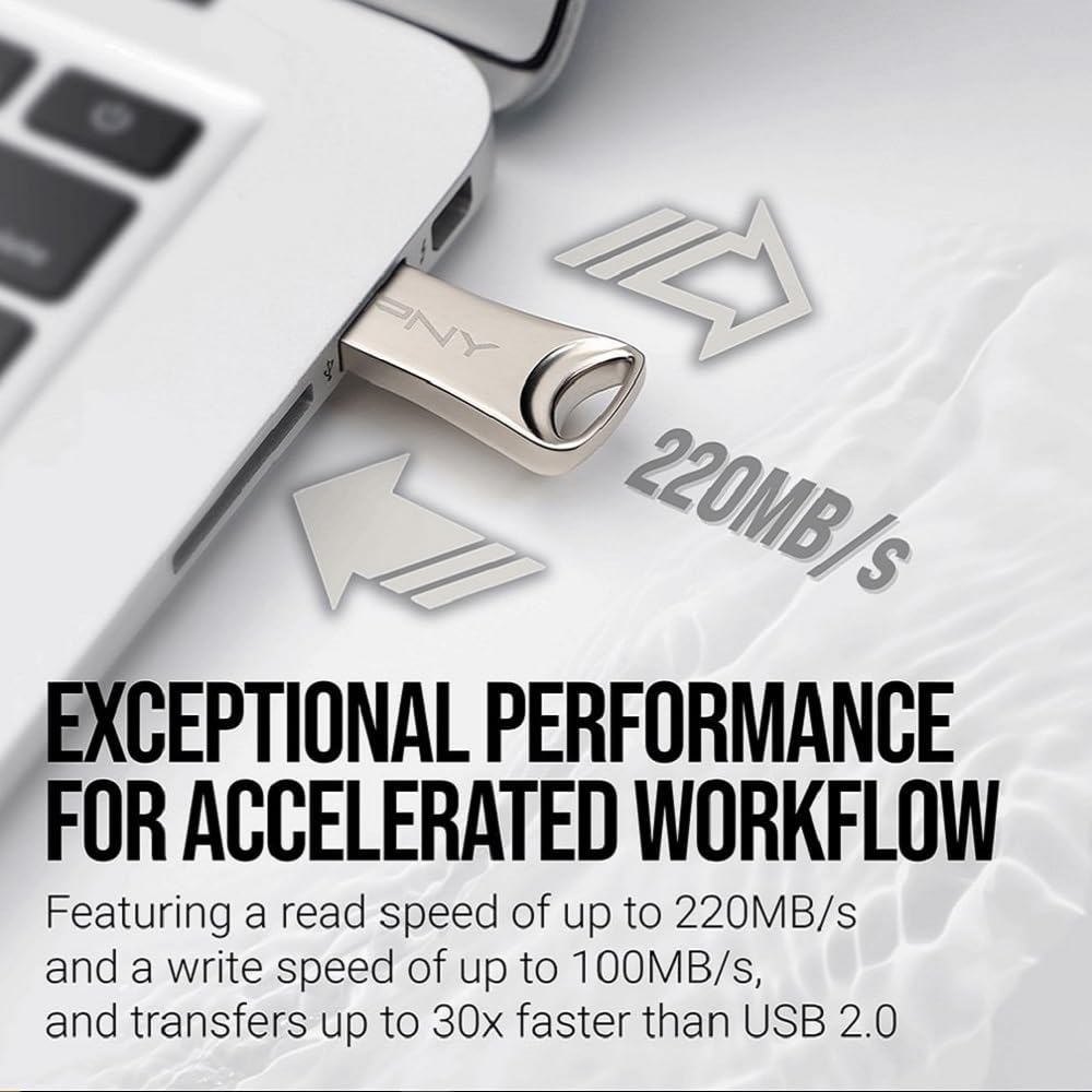 PNY USB 3.2 Flash Drive|Pen Drive 32GB - Elite-X B0D7C4HJB1
