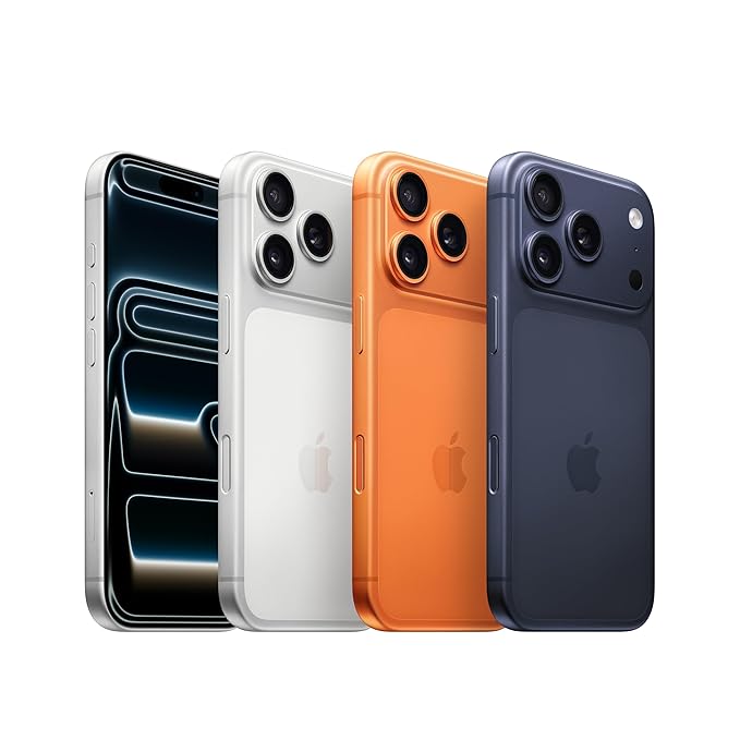 Apple iPhone 17 Pro (256GB Storage, Silver)
