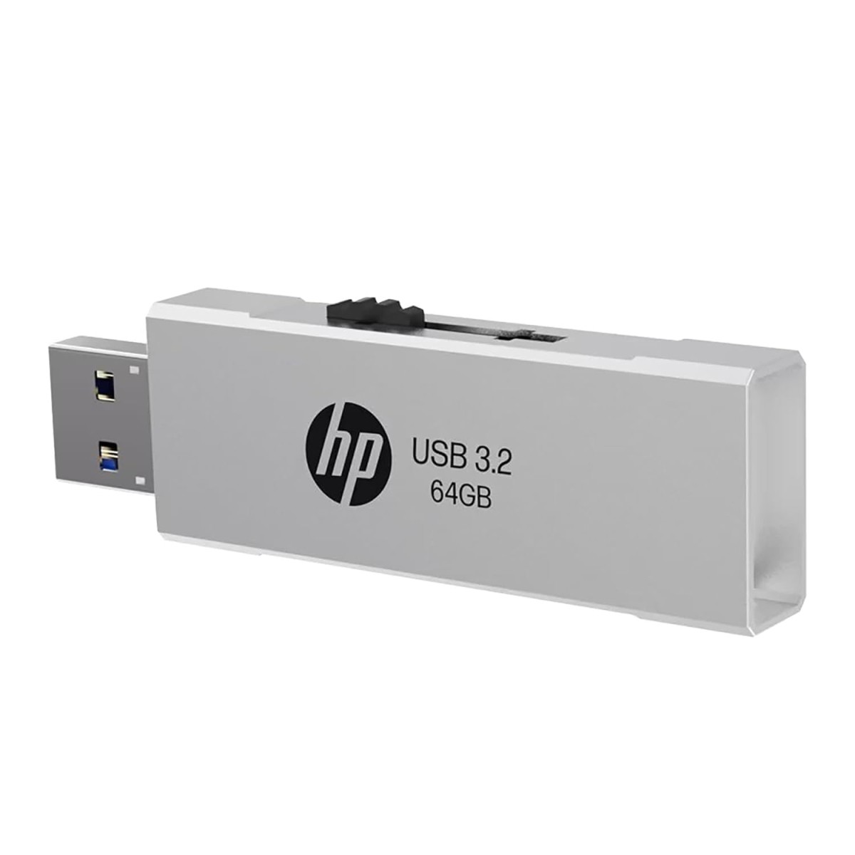 HP 818w 64GB USB 3.2 Flash Drive Silver Metal 8Y6S9AA