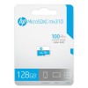 HP 128GB MicroSD Memory Card SDXC mx310 Class 10, UHS-I, U1 Card, Upto 100MB/s HFUD128-1U1BA HP 128GB MicroSD Memory Card SDXC mx310 Class 10, UHS-I, U1 Card, Upto 100MB/s HFUD128-1U1BA
