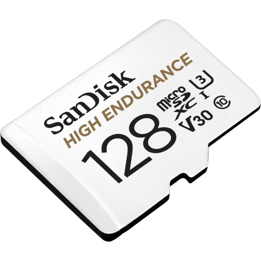 SanDisk 128GB High Endurance Video MicroSDXC Card with Adapter for Dash Cam and Home Monitoring Surveillance Systems SDSQQNR-128G-GN6IA SanDisk 128GB High Endurance Video MicroSDXC Card with Adapter for Dash Cam and Home Monitoring Surveillance Systems SDSQQNR-128G-GN6IA
