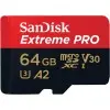 SanDisk Extreme Pro 64GB microSDXC UHS-I, V30, 200MB/s Read, 90MB/s Write, Memory Card for 4K Video on Smartphones SDSQXCU-064G-GN6MA