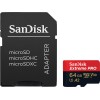 SanDisk Extreme Pro 64GB microSDXC UHS-I, V30, 200MB/s Read, 90MB/s Write, Memory Card for 4K Video on Smartphones SDSQXCU-064G-GN6MA