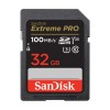 SanDisk Extreme Pro SD UHS I 32GB Card for 4K Video for DSLR and Mirrorless Cameras 100MB/s Read & 90MB/s Write SDSDXXO-032G-GN4IN