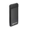 amazon basics 10000mAh 12W Lithium-Polymer Power Bank | Dual Input, Dual Output | Black, Type-C Cable B0CWGRVCCC