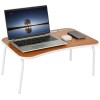 Amazon Basics Multipurpose Foldable Wood Laptop Table-Brown CA-24-Brow
