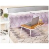 Amazon Basics Multipurpose Foldable Wood Laptop Table-Brown CA-24-Brow