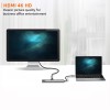 Amazon Basics USB hub 3.0 for Type-c Port,8 in 1 Adapter for pc Accessories with USB-C 4K HDMI SD/TF Ethernet Adaptor HUB for Tablet PC Phone