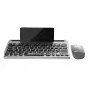Amazon Basics Wireless Keyboard and Mouse Set with Bluetooth multiconnect, 2.4GHz Receiver,1600 DPI, Smartphone ABIKM05