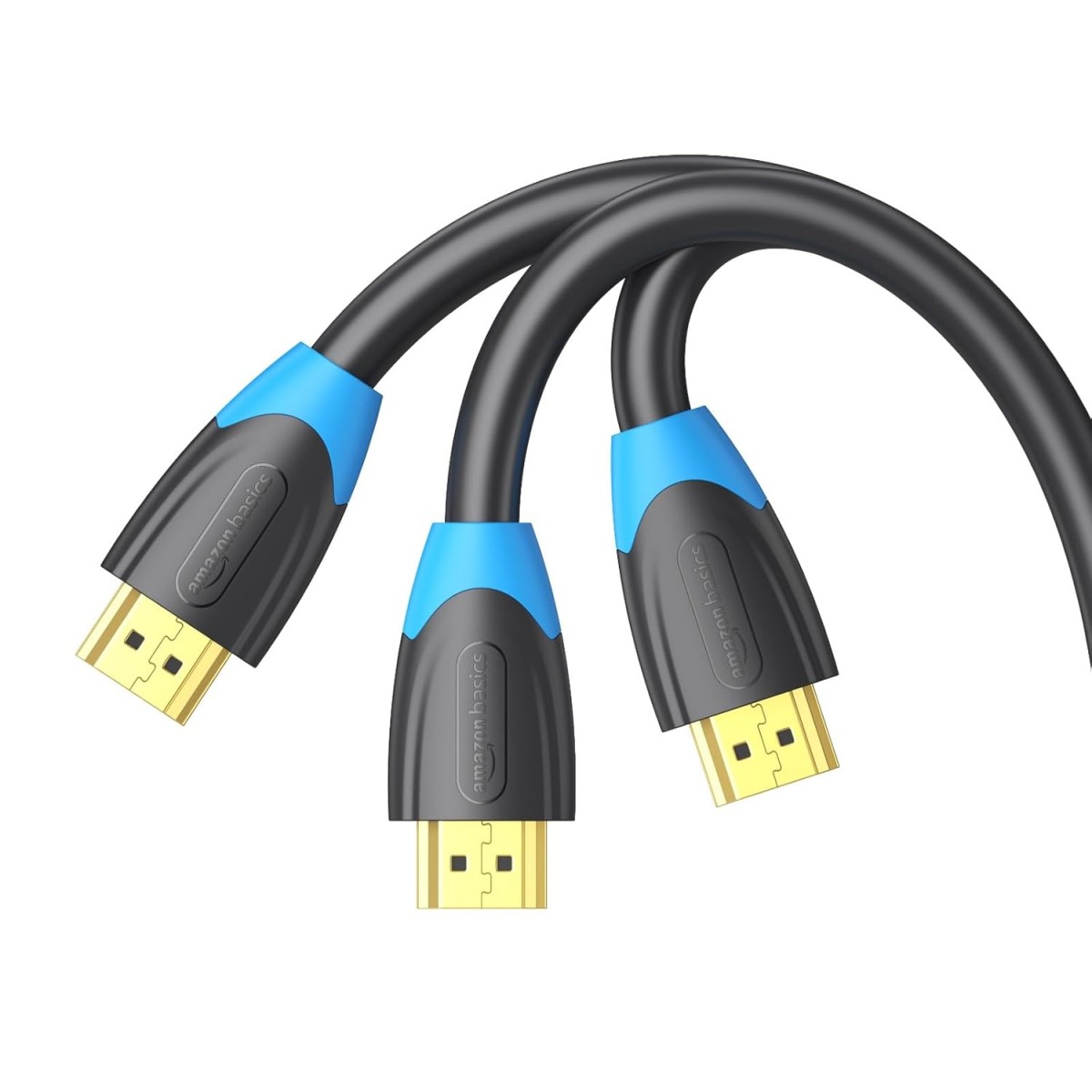 amazon basics HDMI Cable, High Speed, Supports 3D, 4K@60Hz, ARC and CEC Extension, Gold-Plated Connectors, Compatible (2 Meters)