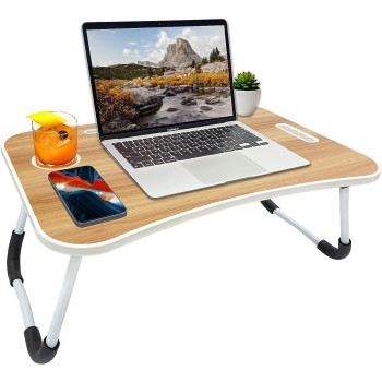 GoRogue Stud Foldable Wooden Mini Lapdesk for Couch, Sofa Bed, Study Tray Table Stand for Writing (Beige), 40 Centimeters, 60 Centimeters GoRogue Stud Foldable Wooden Mini Lapdesk for Couch, Sofa Bed, Study Tray Table Stand for Writing (Beige), 40 Centimeters, 60 Centimeters