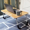 GoRogue Stud Foldable Wooden Mini Lapdesk for Couch, Sofa Bed, Study Tray Table Stand for Writing (Beige), 40 Centimeters, 60 Centimeters GoRogue Stud Foldable Wooden Mini Lapdesk for Couch, Sofa Bed, Study Tray Table Stand for Writing (Beige), 40 Centimeters, 60 Centimeters