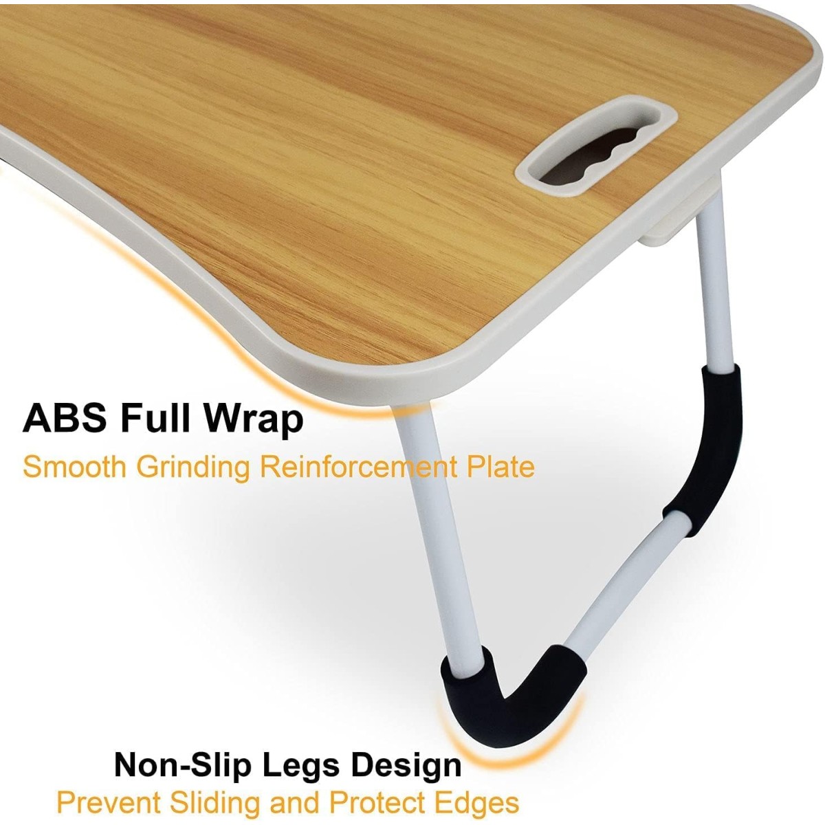 GoRogue Stud Foldable Wooden Mini Lapdesk for Couch, Sofa Bed, Study Tray Table Stand for Writing (Beige), 40 Centimeters, 60 Centimeters GoRogue Stud Foldable Wooden Mini Lapdesk for Couch, Sofa Bed, Study Tray Table Stand for Writing (Beige), 40 Centimeters, 60 Centimeters