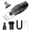 Portronics Mopcop Rechargeable Handheld Vacuum Cleaner for Home & Car, Washable HEPA Filter, Multi-Function Nozzles, Deep Cleaning, Cordless, Dry
