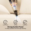 Portronics Mopcop Rechargeable Handheld Vacuum Cleaner for Home & Car, Washable HEPA Filter, Multi-Function Nozzles, Deep Cleaning, Cordless, Dry