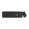 FRONTECH Wired Keyboard and Mouse Combo | Membrane Keys with Retractable Stands | USB Plug & Play | Ergonomic & Comfortable Design FRONTECH Wired Keyboard and Mouse Combo | Membrane Keys with Retractable Stands | USB Plug & Play | Ergonomic & Comfortable Design