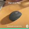 Logitech M196 Bluetooth Wireless Mouse, Compact and Portable Mouse for Laptops Graphite Logitech M196 Bluetooth Wireless Mouse, Compact and Portable Mouse for Laptops Graphite