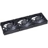 LIAN LI UNI Fan P28 120 Triple Pack Blackwith a Fan Speed Controller 12P283B