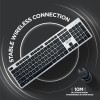 Acer Fusion Wireless Keyboard and Mouse Combo, Durable Stylish Design, 2.4GHz Nano Receiver, 10m Range, Indian Rupee Key (Black & Silver) Acer Fusion Wireless Keyboard and Mouse Combo, Durable Stylish Design, 2.4GHz Nano Receiver, 10m Range, Indian Rupee Key (Black & Silver)