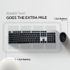 Acer Fusion Wireless Keyboard and Mouse Combo, Durable Stylish Design, 2.4GHz Nano Receiver, 10m Range, Indian Rupee Key (Black & Silver) Acer Fusion Wireless Keyboard and Mouse Combo, Durable Stylish Design, 2.4GHz Nano Receiver, 10m Range, Indian Rupee Key (Black & Silver)