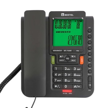 Beetel M71N Caller ID Corded Landline Phone ‎M71N_Anthracite