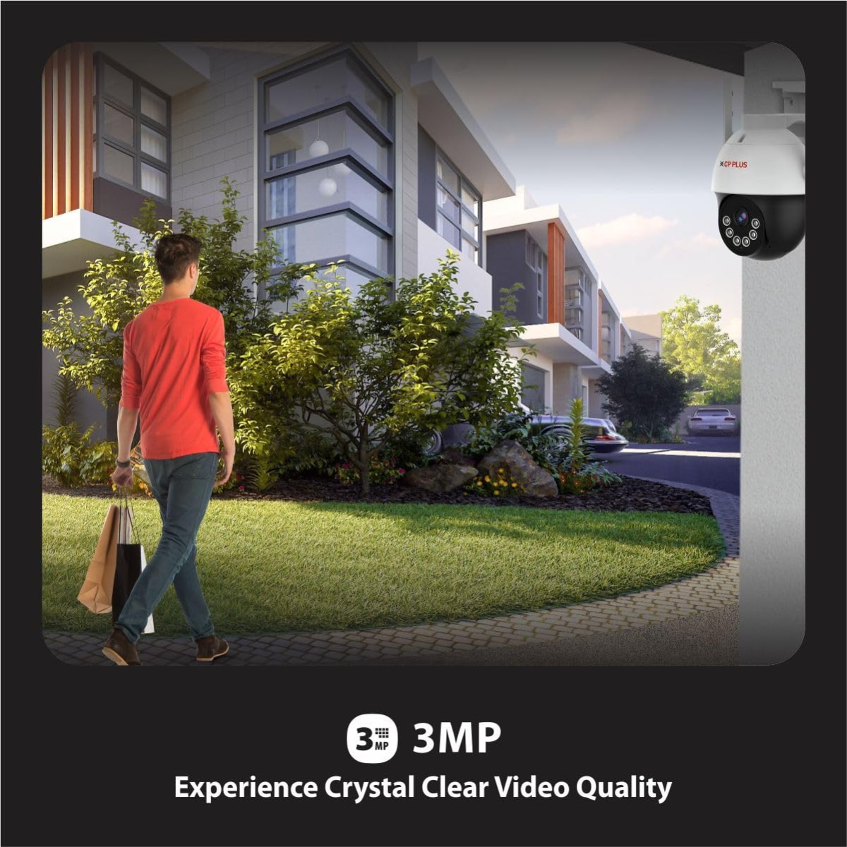 CP PLUS 3MP Outdoor CCTV Camera for Home | 4G SIM-Based Wireless Security Camera EZ-S35T