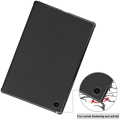 ProElite Smart Flip case Cover for Samsung Galaxy Tab A8 10.5" 2023/2022 SM-X200/ SM-X205/ SM-X207, Black ‎TrifoldTabA810.5
