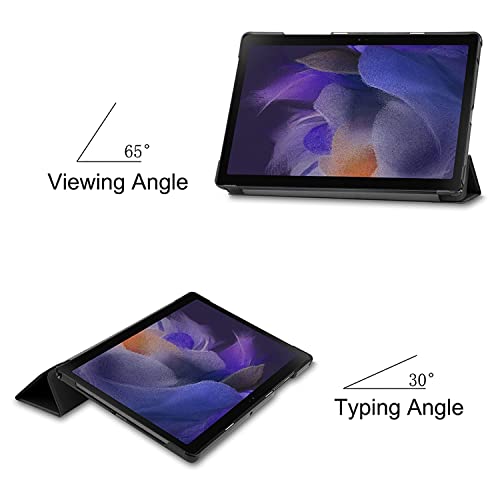 ProElite Smart Flip case Cover for Samsung Galaxy Tab A8 10.5" 2023/2022 SM-X200/ SM-X205/ SM-X207, Black ‎TrifoldTabA810.5