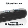 Govo GOBoult GOBOLD GoSurround 320 | 50W Bluetooth SoundBar, 4000 Mah Battery, 2.0 Channel with 58Mm Drivers (Platinum Black) Govo GOBoult GOBOLD GoSurround 320 | 50W Bluetooth SoundBar, 4000 Mah Battery, 2.0 Channel with 58Mm Drivers (Platinum Black)