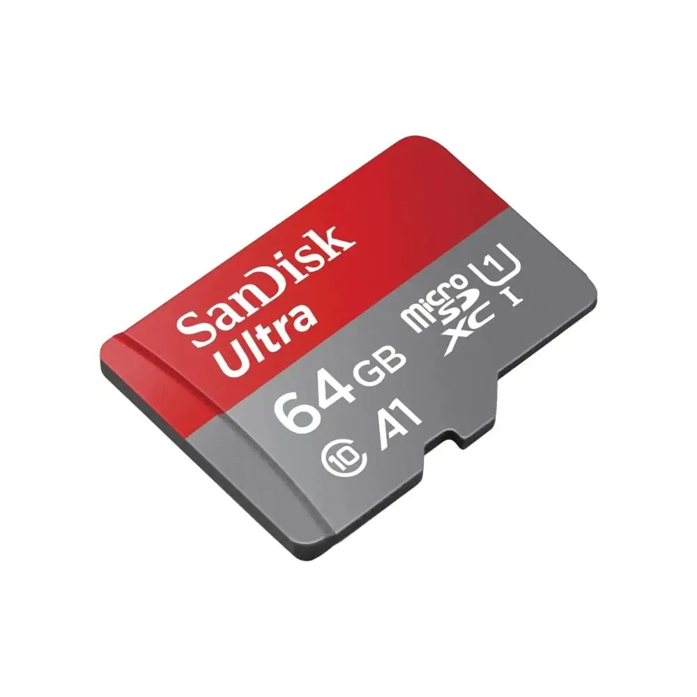 SanDisk Ultra 64GB microSDXC UHS-I, 140MB/s R, Memory Card, 10 Y Warranty, for Smartphones SDSDUNR-064G-GN6IN