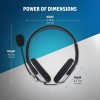 Hp wired on ear headphones with mic Wired-Gaming-Headphone